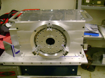 Light reflector used to mount a camera on the Hawaii IRTF telescope